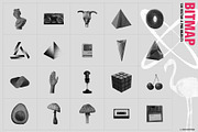 270 Dither Bitmap Vector & PNGs, an Object Graphic by Graphicdome (Thumbnail 9 of 40)