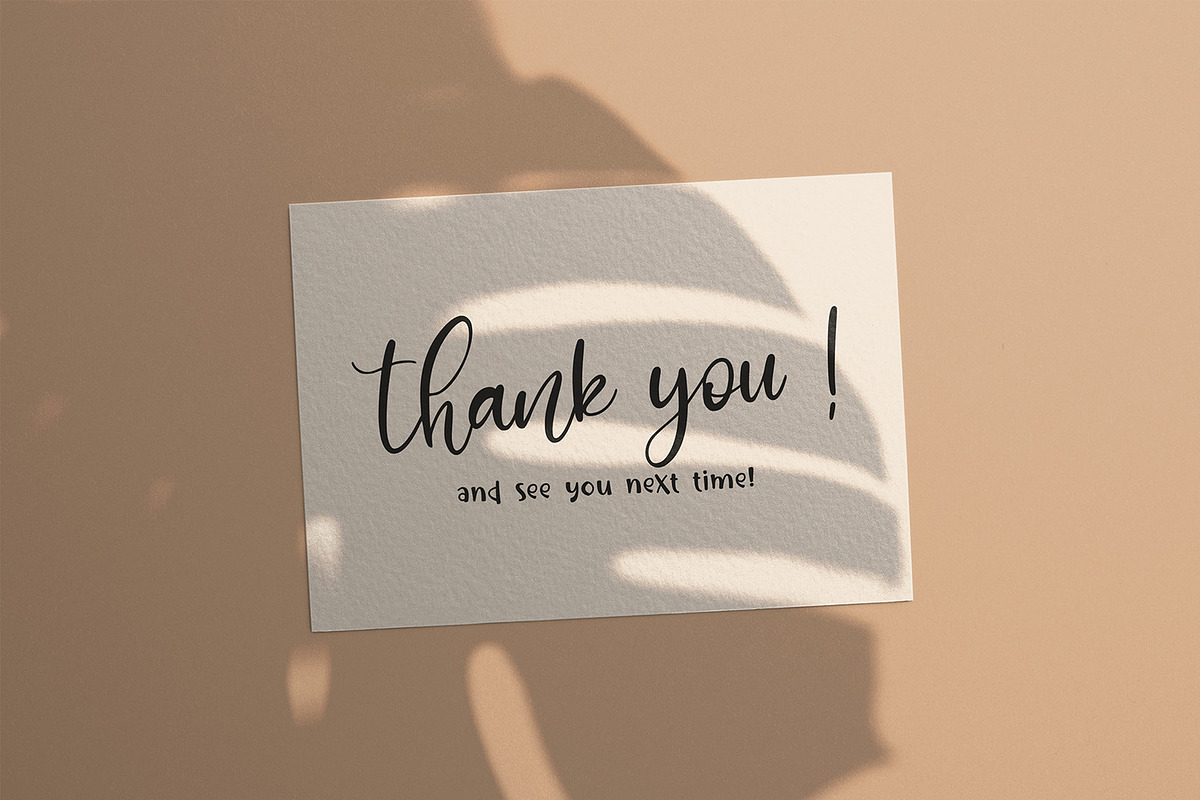 Mathulesy - Handwritten Font, a Script Font by StringLabs (Photo 7 of 7)