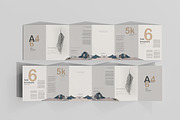 A4 Size Six Fold Brochure Mockup, a Print Template by pmvch (Thumbnail 16 of 20)