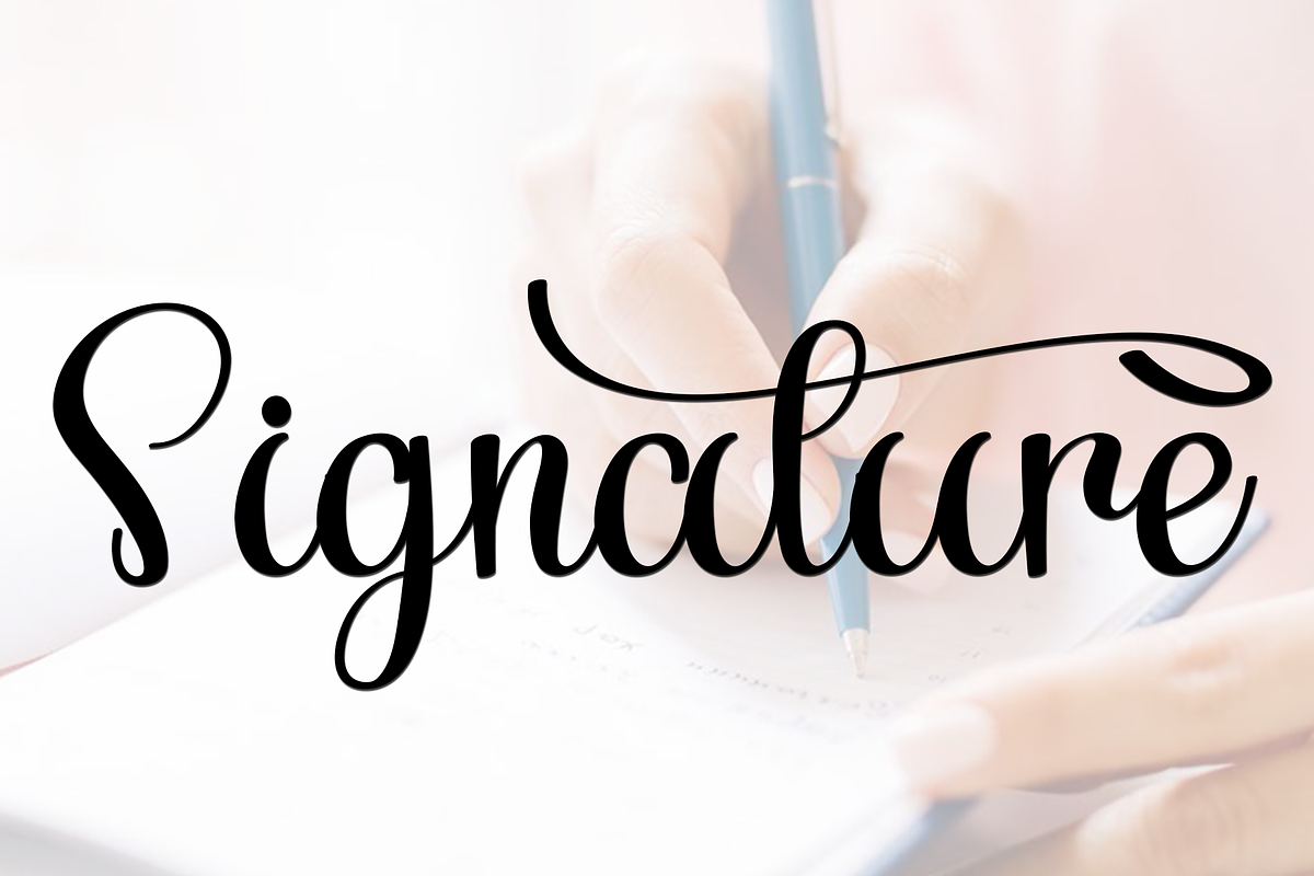 Anything, a Handwritten Font by FreshTypeINK (Photo 5 of 8)