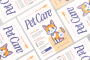 Pet Care Flyer, a Flyer Template by Annora Studio (Thumbnail 3 of 5)