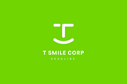 T smile logo template., a Branding & Logo Template by Anton Akhmatov (Thumbnail 3 of 3)