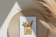 Watercolor Farmers Market Bundle PNG, a Food Illustration by PatternPalette (Thumbnail 10 of 10)