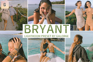 Lightroom Preset BRYANT By GALOR6E