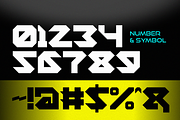 Martin Gaming - Futuristic Font, a Font by figuree studio (Thumbnail 4 of 10)
