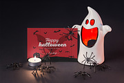 Halloween Card Mock-up, a Household Mockup by Yogurt86 (Thumbnail 2 of 13)