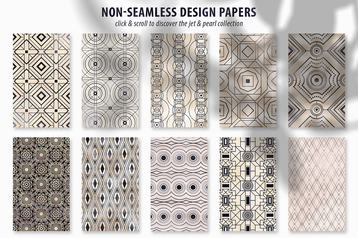Textures & Patterns Bundle - Noir, a Texture Graphic by CatJello Graphics (Photo 27 of 29)