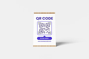QR Code Menu Mockup, a Packaging Mockup by Hazzpro_Std (Thumbnail 2 of 5)