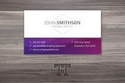 New Waves Professional Business Card, a Business Card Template by Twilight & Twine (Thumbnail 2 of 4)
