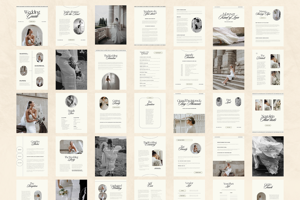 Wedding Photography Client Guide, a Marketing Template by Branding Babe Co. (Photo 7 of 9)
