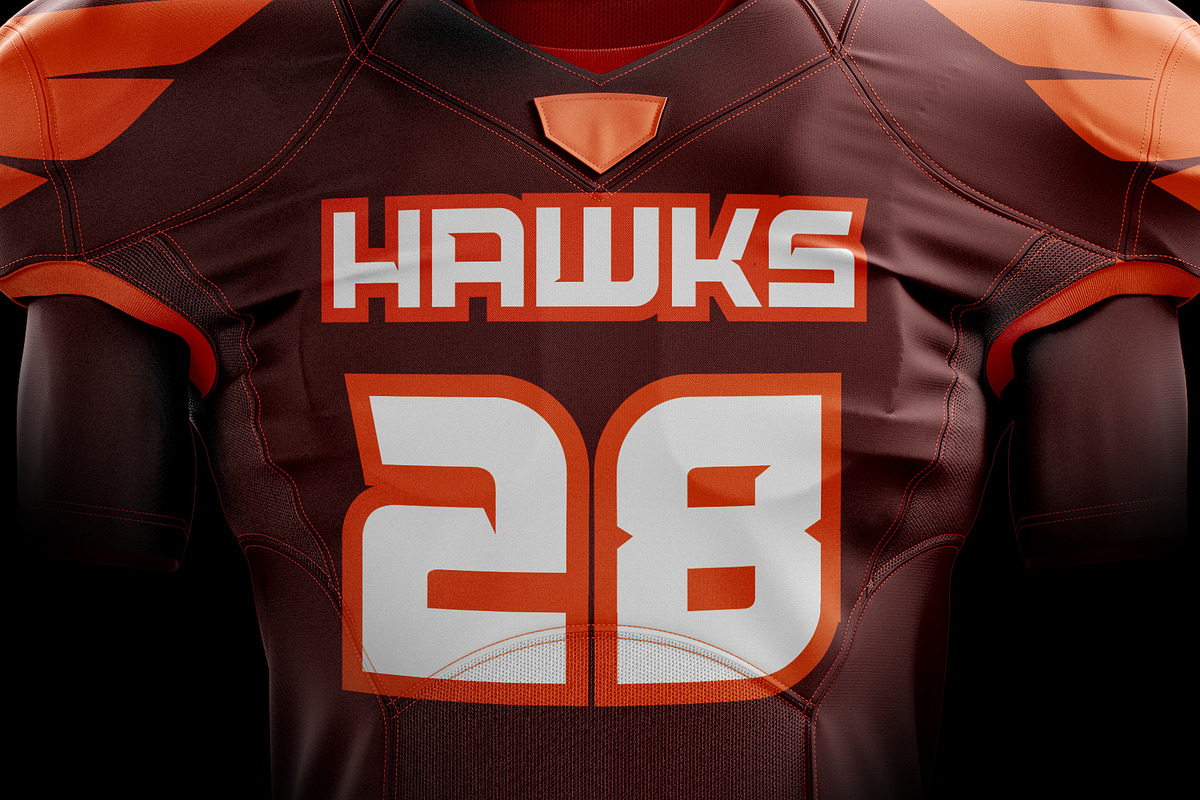 Notched | Sports-Inspired Font, a Font by WhatAboutChris (Photo 2 of 6)