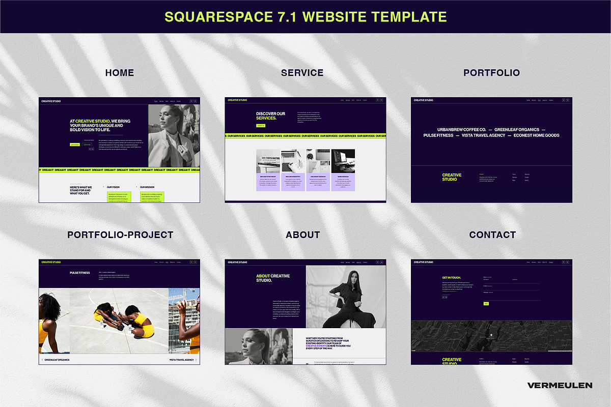 Squarespace Website Template | Bold, a Squarespace Template by Vermeulen Design Studio (Photo 5 of 8)