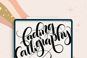 Joyful Procreate Brush Calligraphy, a Brush Add-On by HowJoyful  (Thumbnail 17 of 44)
