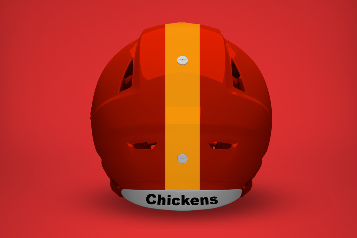 Football Helmet Mockup, an Object Graphic by Loudoun Design Co. (Photo 6 of 6)