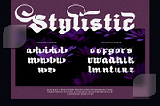 Giant Black Typeface, a Blackletter Font by alit design (Thumbnail 19 of 20)