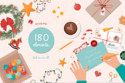 Christmas Advent Calendar, a Seasonal Illustration by Mio Buono (Thumbnail 2 of 11)