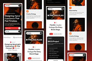Artemis - Creative Agency Website, a Landing Page Template by SLAB! Design (Thumbnail 5 of 5)