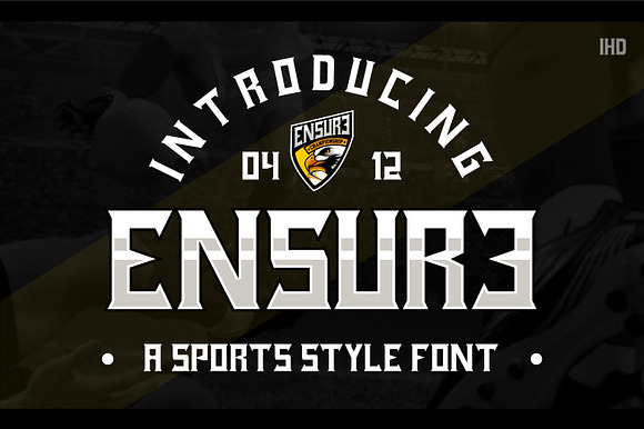 Ensure Sports Gothic preview 5