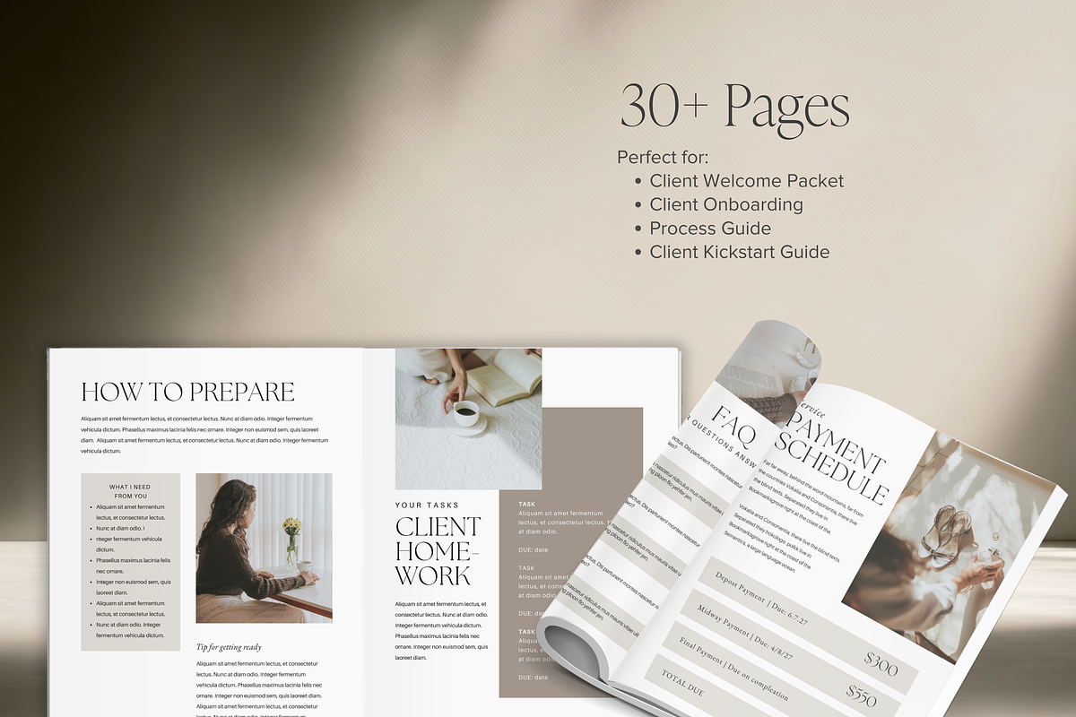 Client Onboarding Welcome Template, a Marketing Template by Tabitha Emma (Photo 5 of 9)