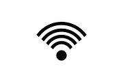 Wireless WiFi Signal Minimal Icon, an Icon by Artivon (Thumbnail 8 of 10)