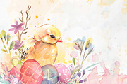 Watercolour easter papers bundle, an Illustration by VetalStock (Thumbnail 5 of 8)