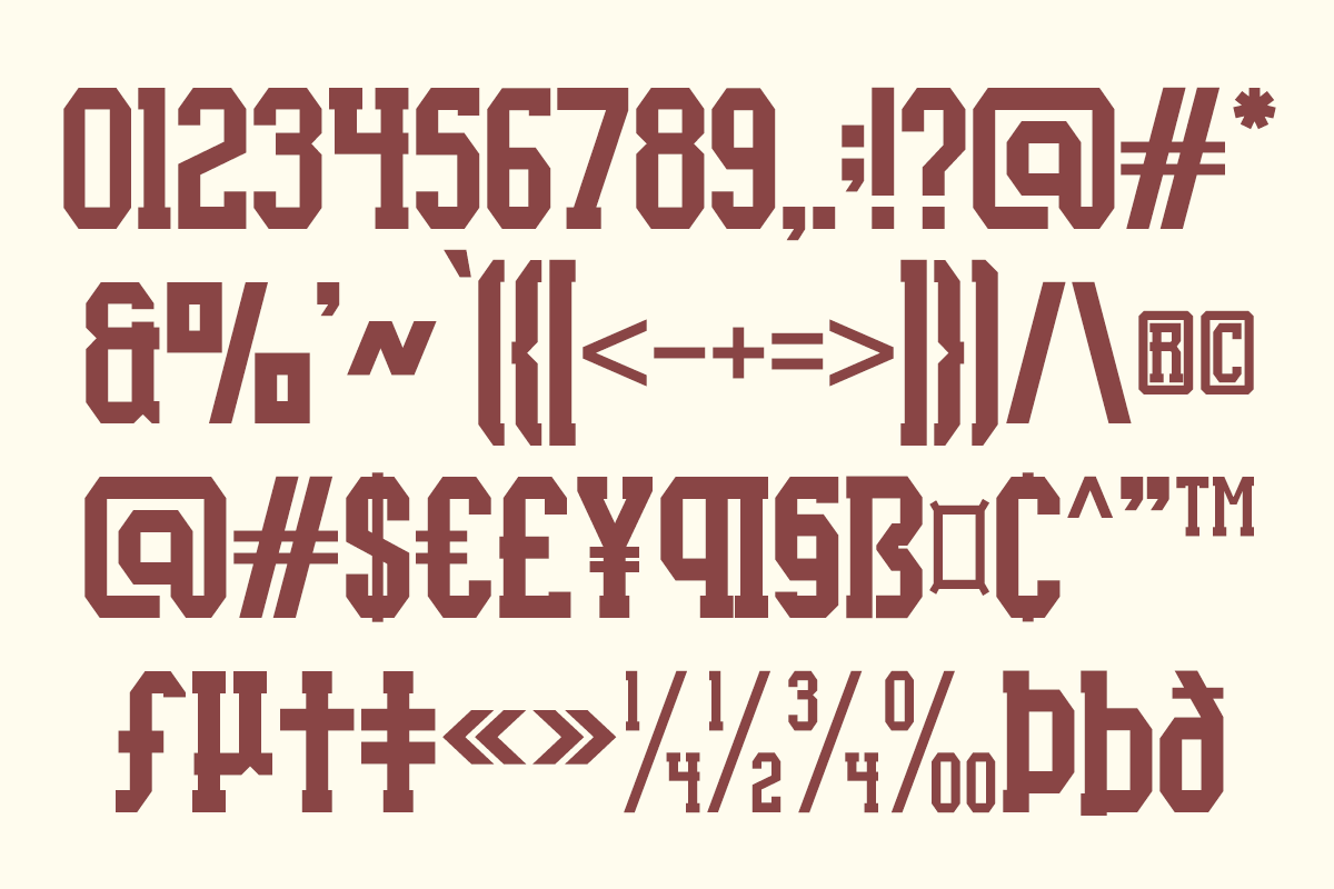 Supportex - Slab Baseball Font, a Slab Serif Font by Pandeka Studio (Photo 12 of 12)