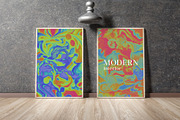 MODERN NEON GRADIENTS & SHAPES, a Pattern Graphic by Creativemaker (Thumbnail 7 of 10)