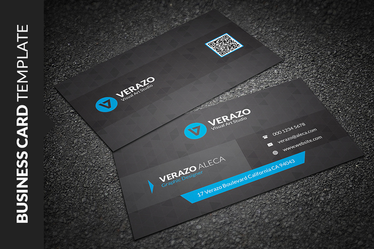Modern & Stylish Business Card, a Business Card Template by Verazo (Photo 2 of 3)