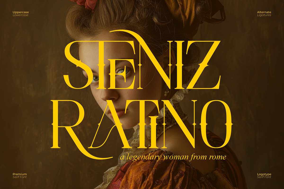 Grotha || Modern Vintage Serif Font, a Font by Ermedia Studio (Photo 2 of 10)