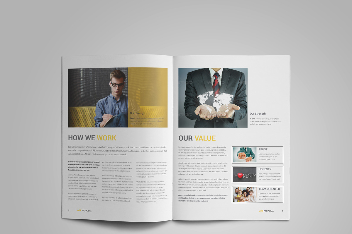 Greeney Proposal II, a Brochure Template by GreenDesign (Photo 1 of 4)