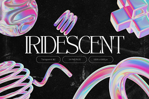 3D Iridescent Shapes