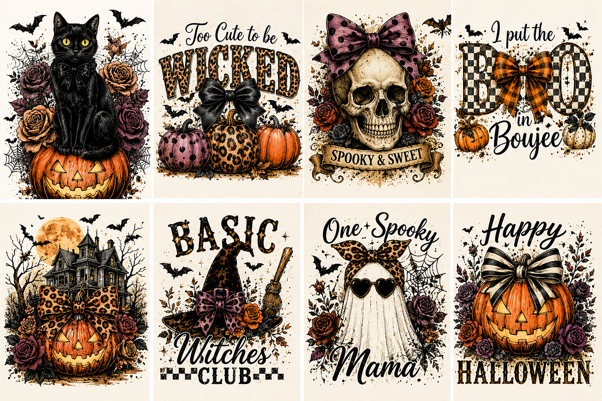 Halloween 36 Spooky PNG Designs, an Object Graphic by ElDesignState (Photo 4 of 12)