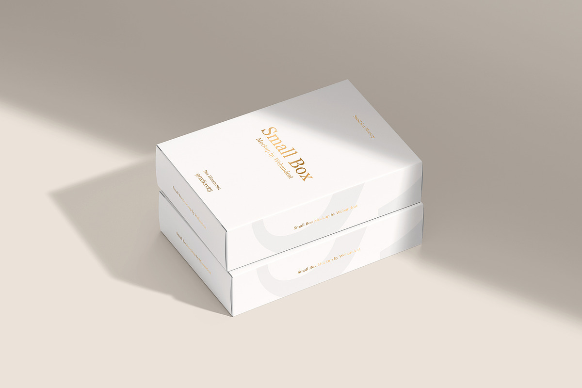 Small Box Mockup, a Packaging Mockup by WebAndCat (Photo 11 of 40)