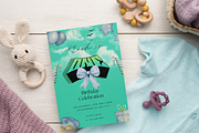 First Birthday Invitation Template, an Invitation Template by InvitingStorys (Thumbnail 4 of 10)