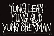 Dirtbag TM – Loose Script, a Handwritten Font by Type Mania (Thumbnail 8 of 11)