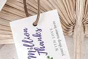 Editable Floral Thank You Gift Tag, a Card Template by AIW SOLUTIONS (Thumbnail 5 of 8)