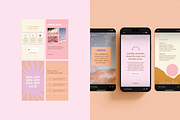 Sunset Series: Instagram Story Temp, a Social Media Template by Brighten Made (Thumbnail 3 of 6)