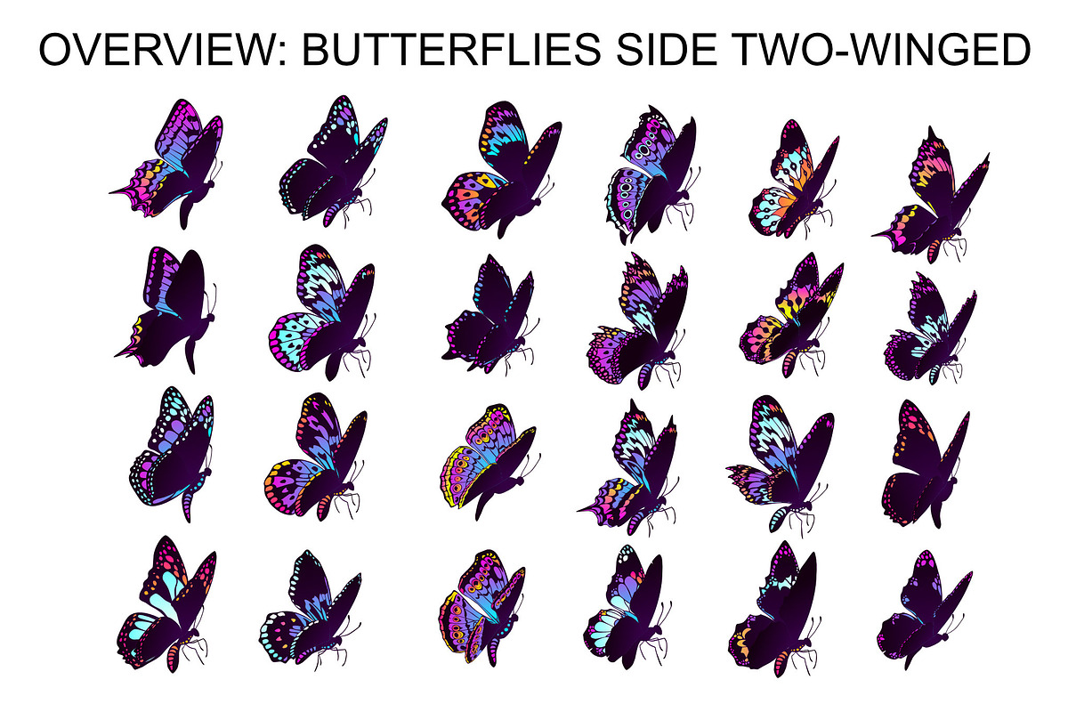 Wings & Butterfly(SVG, PNG Brushes), a Brush Add-On by xresch (Photo 8 of 22)