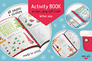 Christmas Activity & Coloring Book, an Education Illustration by Nursery Art (Thumbnail 3 of 9)