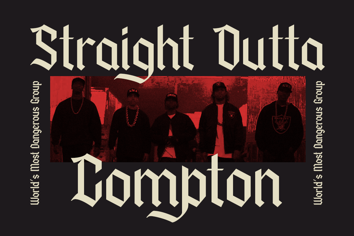 Classic Blackletter Font - Panderly, a Blackletter Font by Say Studio (Photo 2 of 11)