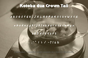 Kotoba Dua - 22 Font styles, a Script Font by Gblack Id (Thumbnail 9 of 13)