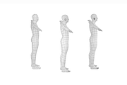 Male Low Poly Base Mesh in T-Pose, a Characters & Person 3D Model by VK Studio (Thumbnail 4 of 11)