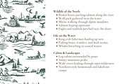 Alaska Illustrated Pattern, a Pattern Graphic by Hughes Studio (Thumbnail 5 of 9)