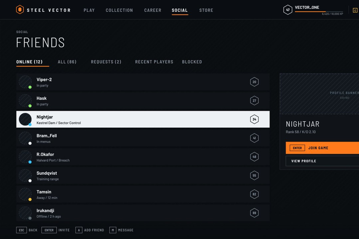Military FPS Game 100 Screens, an UI Kit Template by pawellpi (Photo 92 of 116)