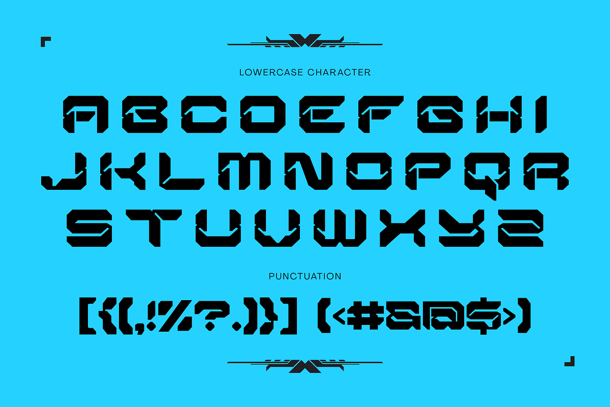 Nexokora Techno - Logo Font, a Sans Serif Font by Nirmana Visual (Photo 5 of 8)