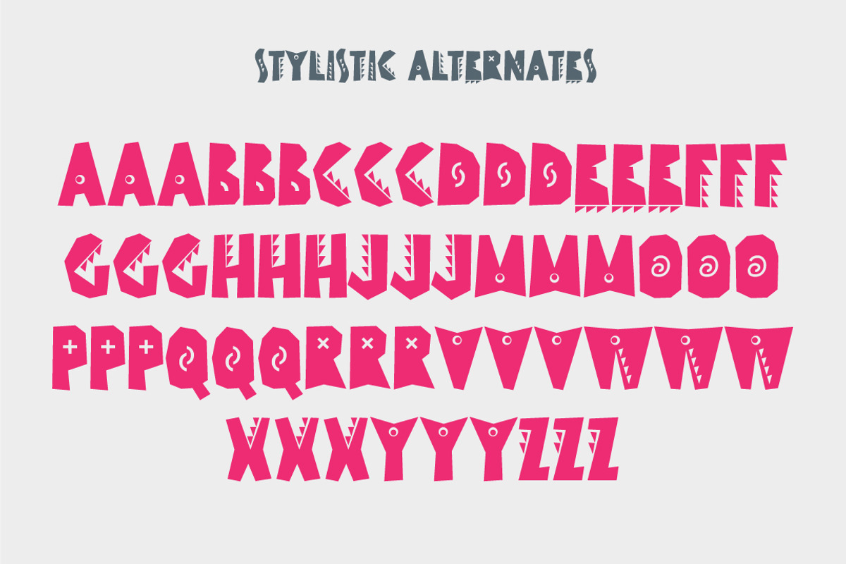 CUTCUT typeface, a Sans Serif Font by Fontop (Photo 14 of 15)