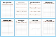 Editable Nursing Student Planner, a Stationery Template by Designmela01 (Thumbnail 5 of 7)