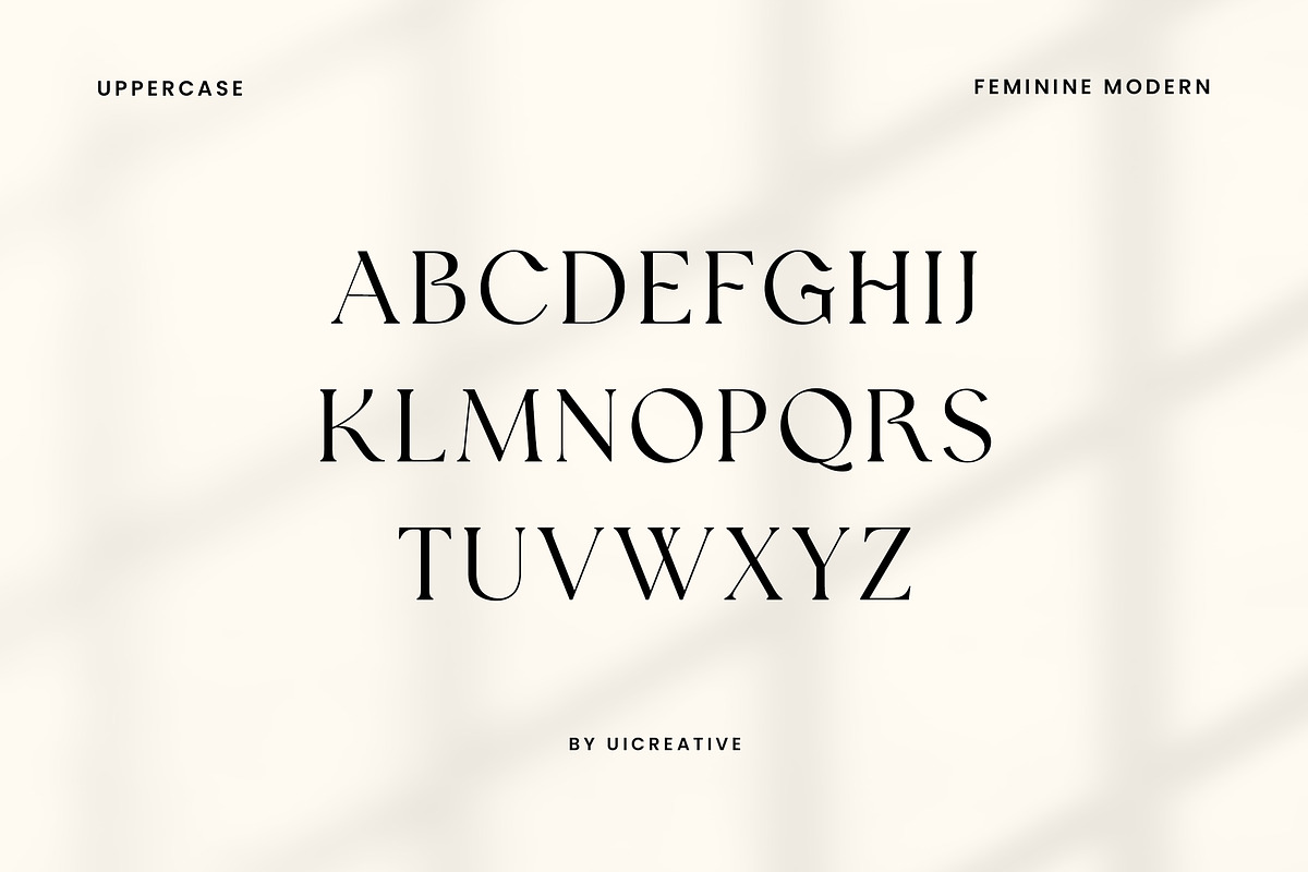 Silvania Modern Serif Font, a Serif Font by UICreative (Photo 8 of 12)