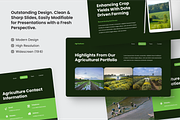 Organic Agriculture Farm Powerpoint, a Presentation Template by SquidPixey (Thumbnail 4 of 6)