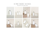 MAYA Skincare Bottle Mockup Set, a Packaging Mockup by Cuoco (Thumbnail 11 of 12)